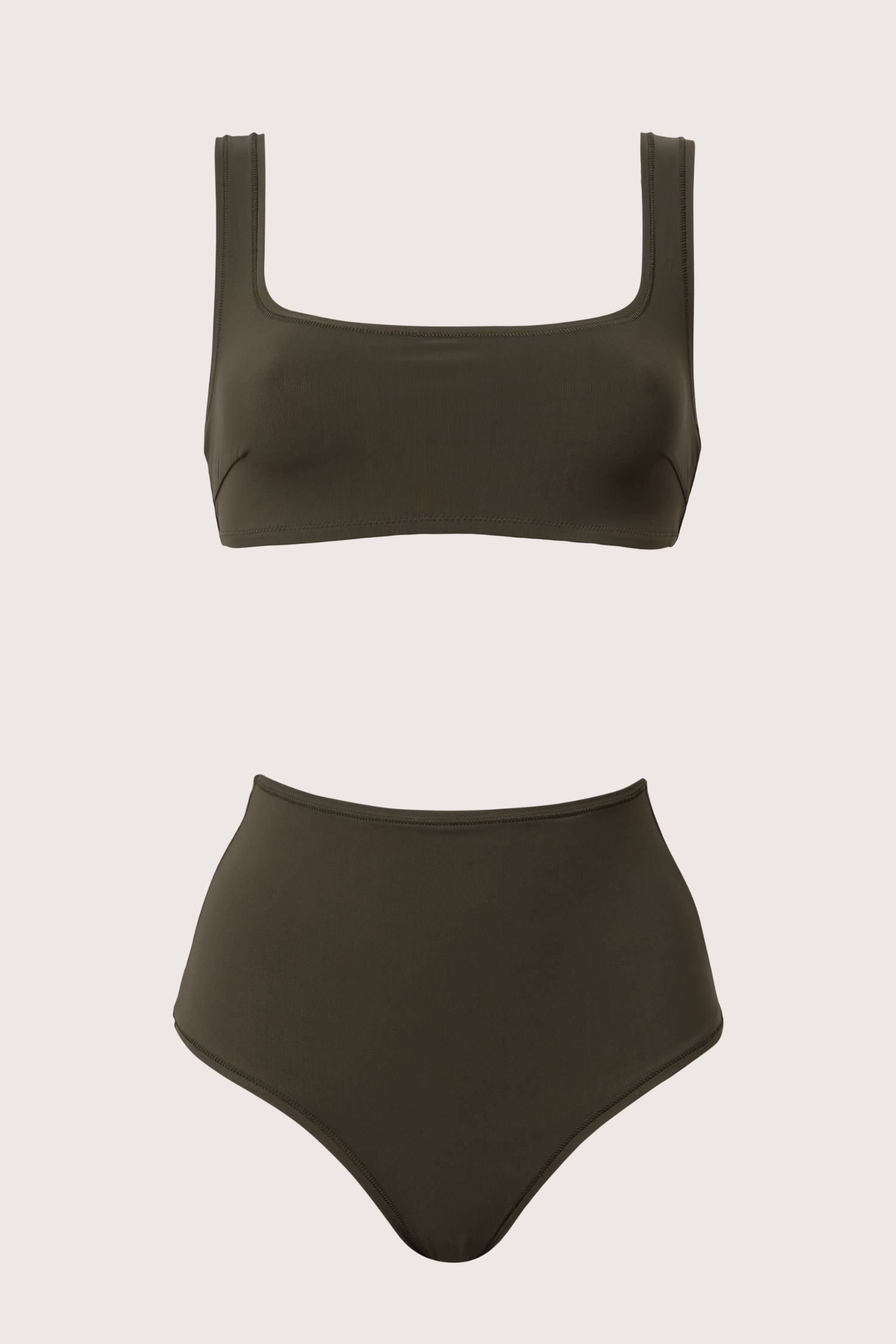 Classic High-Rise Set Forest Green (2er Set)