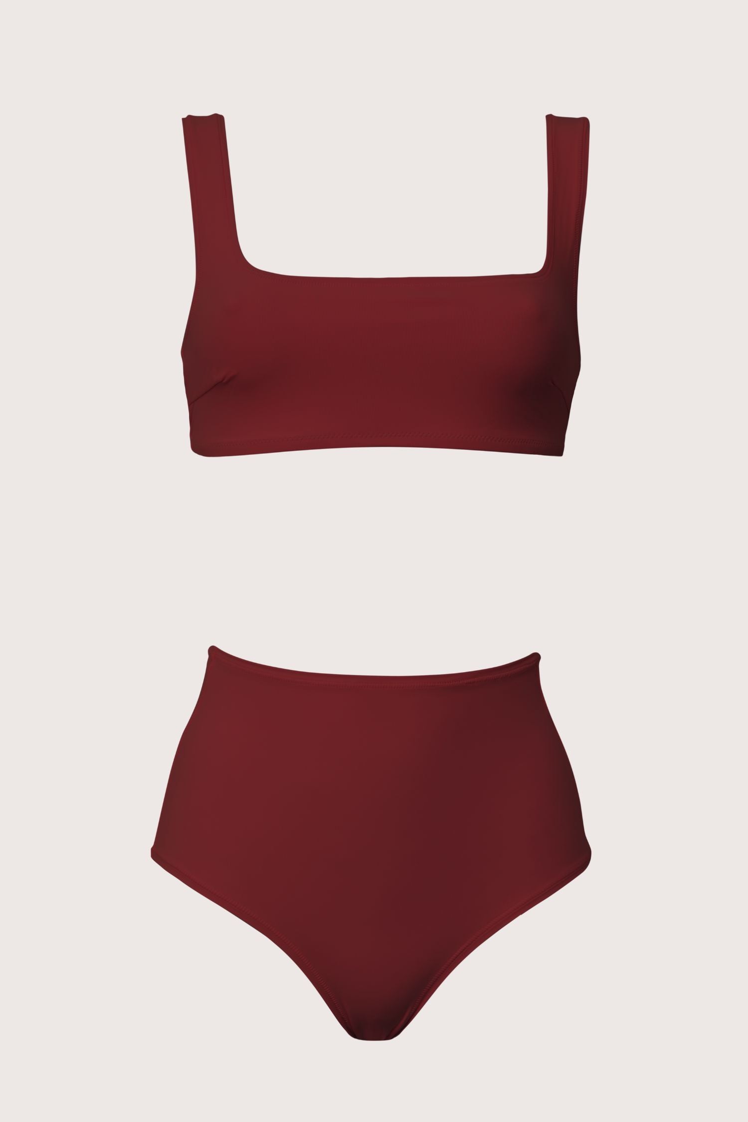 Classic High-Rise Set Wine Red (2er Set - jetzt vorbestellen)