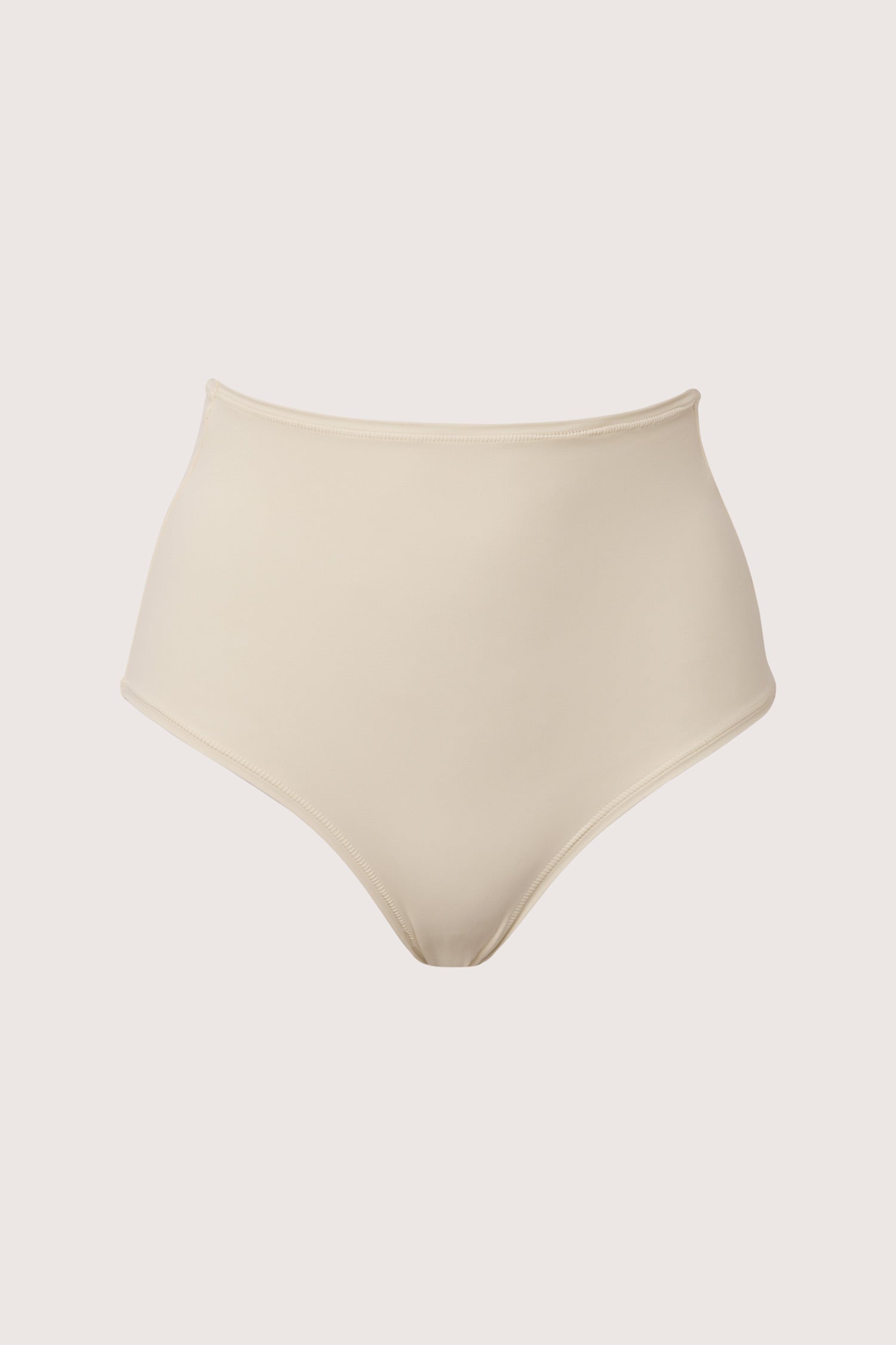 High Rise Panties - Cream White