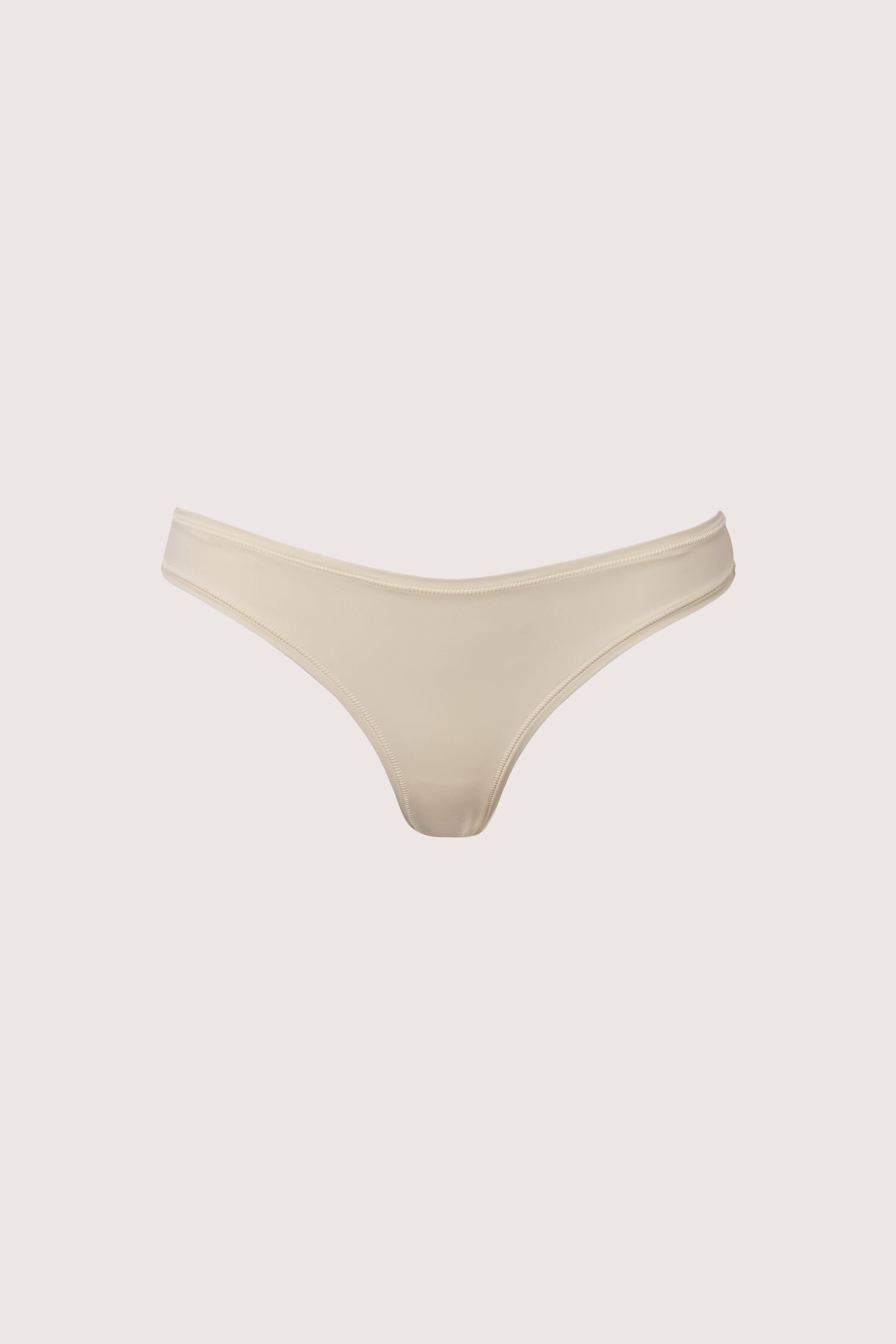 Low Rise Panties - Cream White