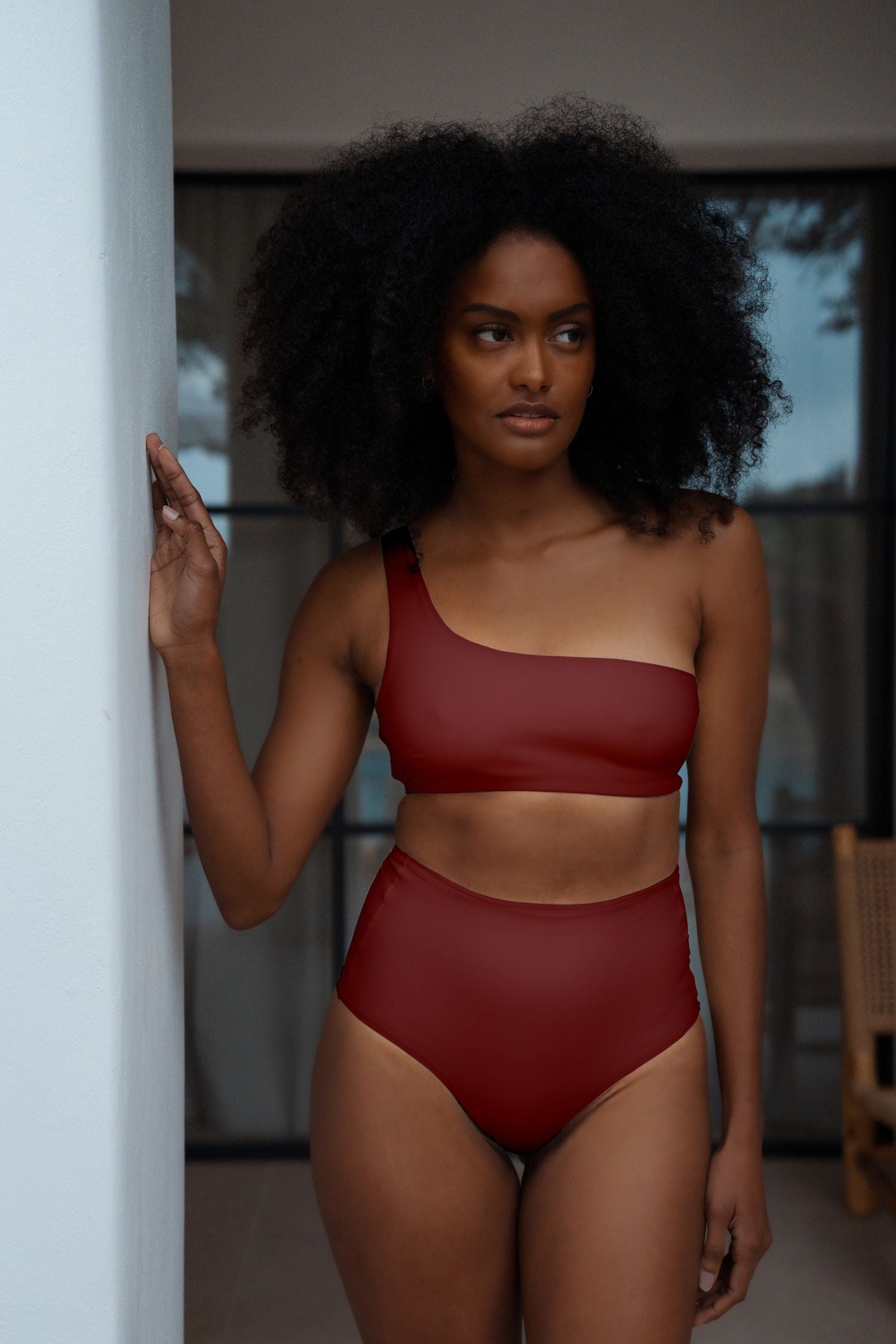 High Rise Panties - Wine Red (jetzt vorbestellen)